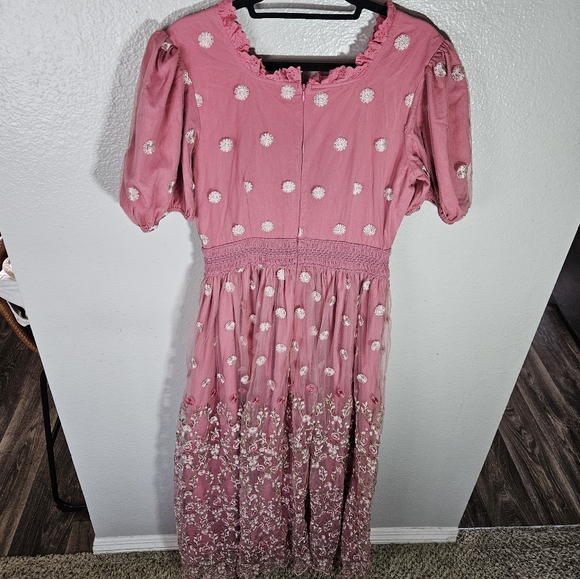 Ivy City Co Zoey Dress In Fairytail Floral Size M - Picture 7 of 12